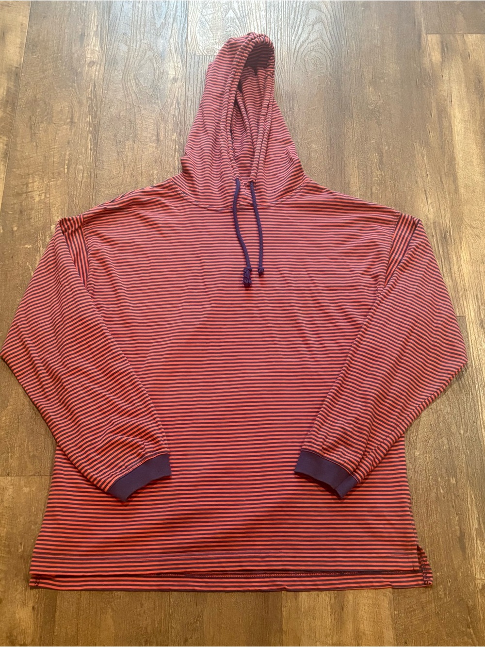 GAP Striped Hoodie in Size Large